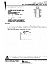 DataSheet CDC391 pdf